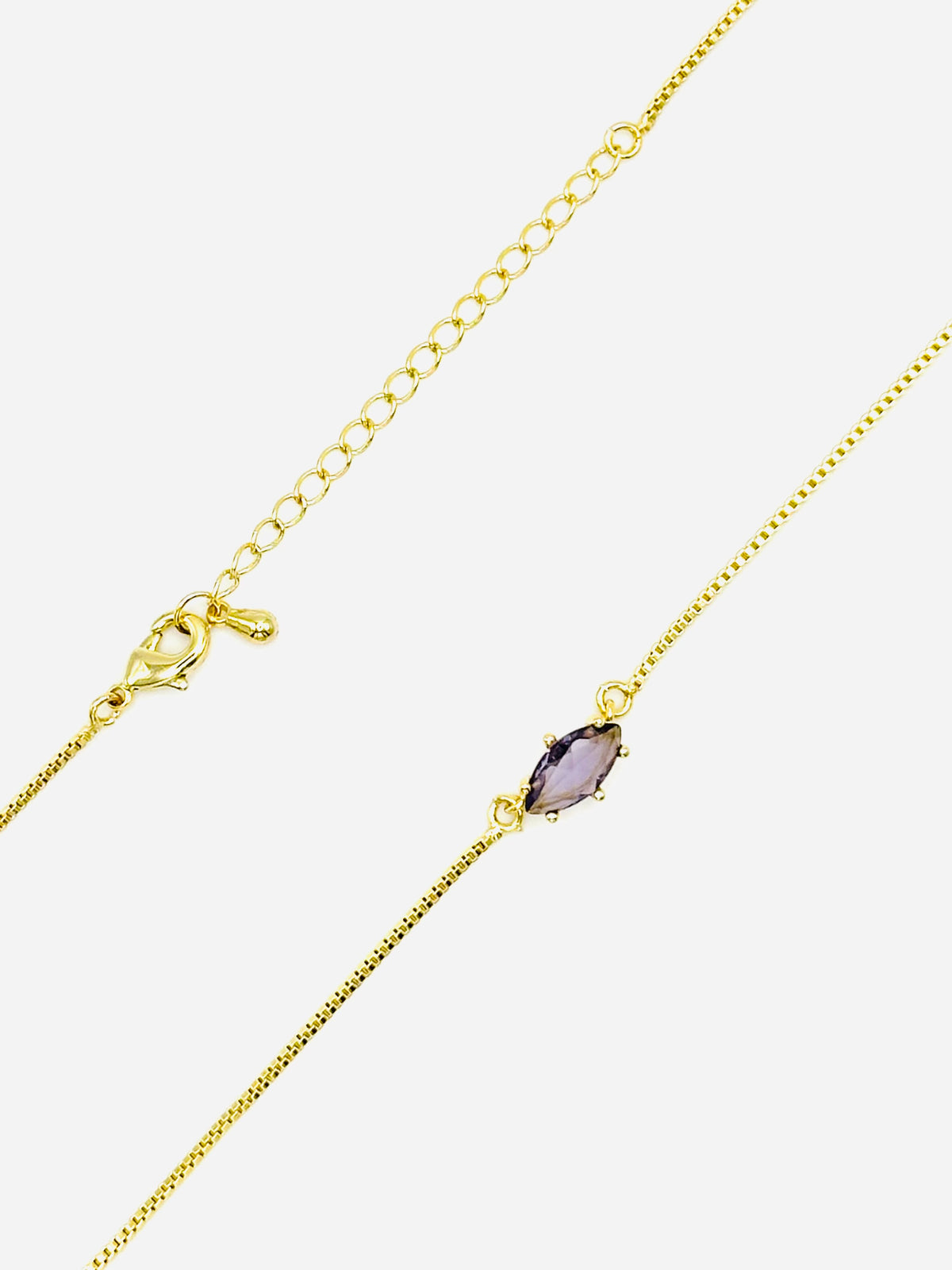 Lavender Lullaby Charm Pendant Necklace