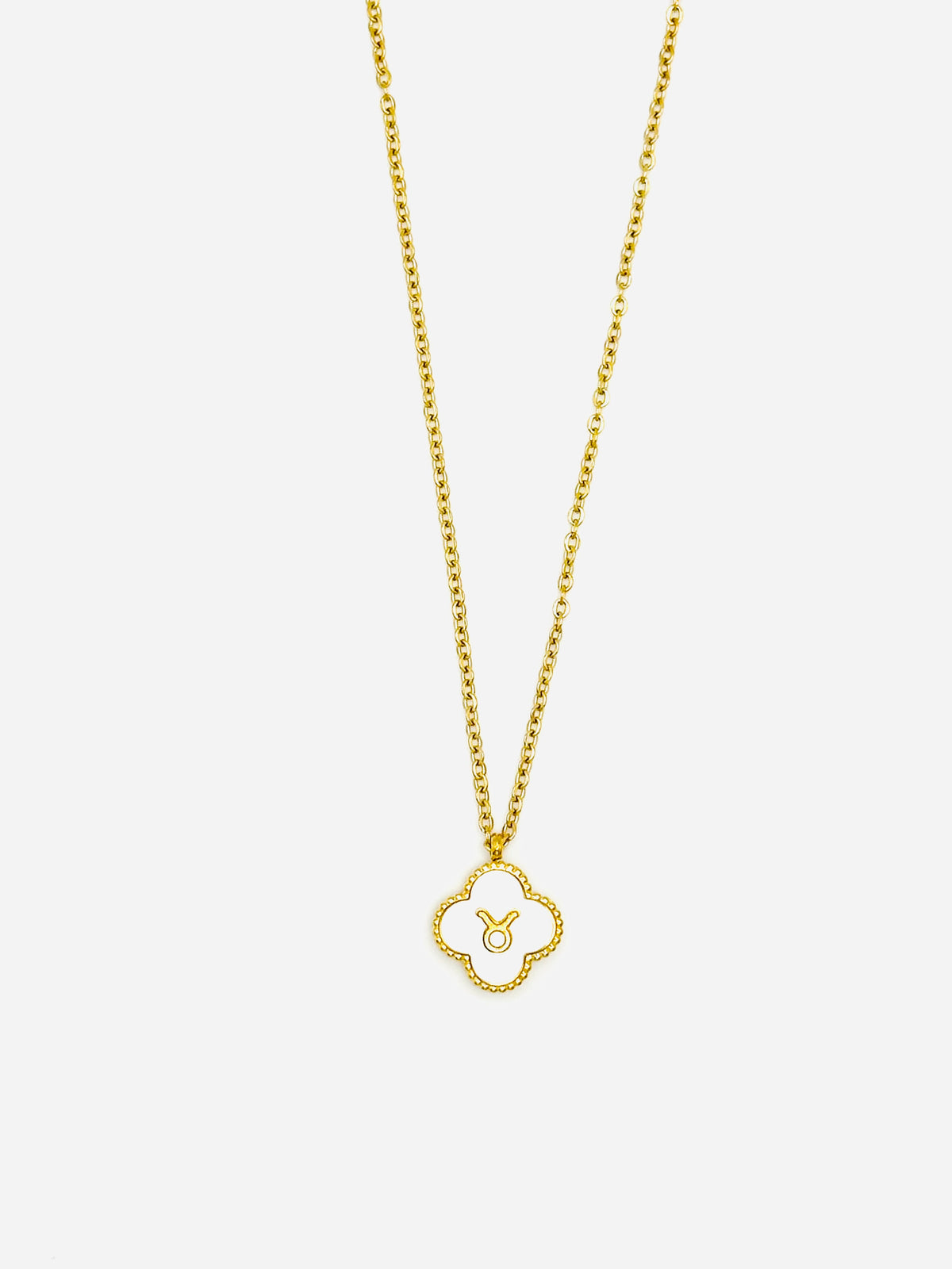 Zodiac Pendant Necklace Taurus