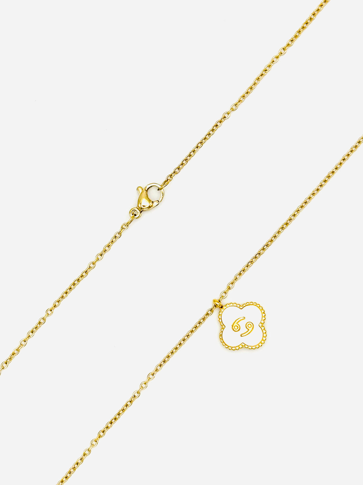 Zodiac Pendant Necklace Cancer