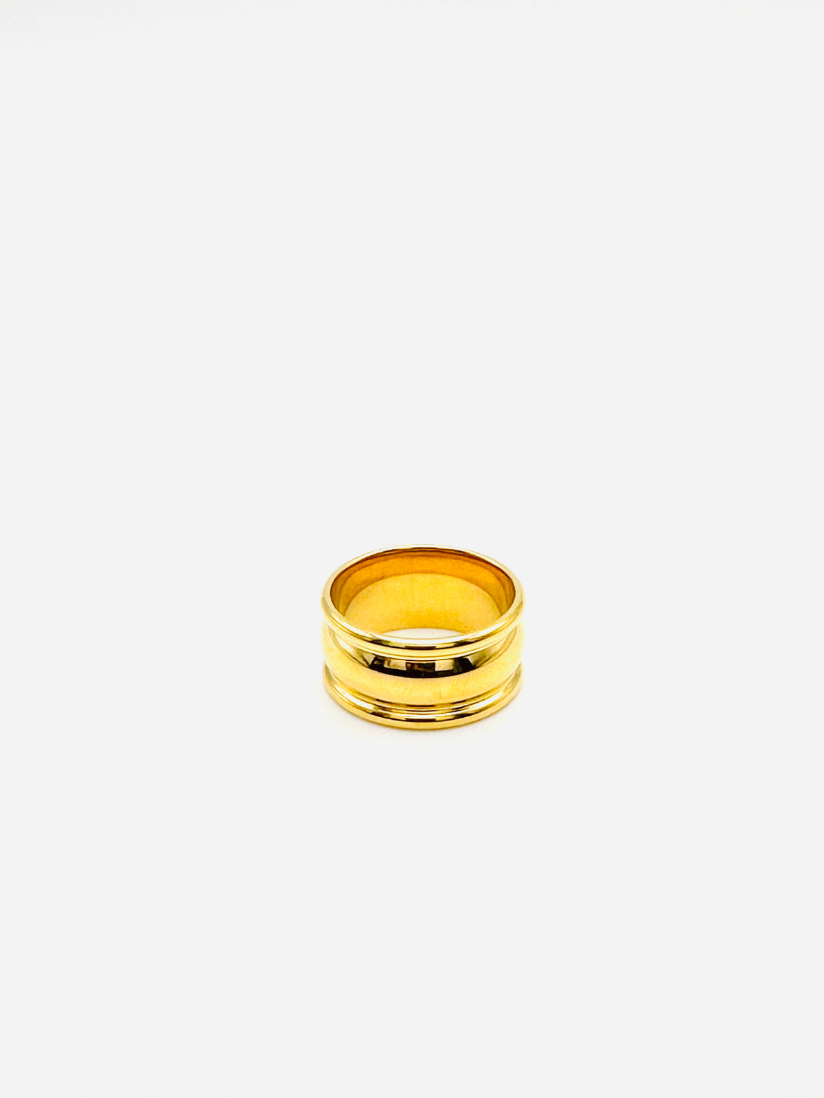 Golden Radiance Band Ring