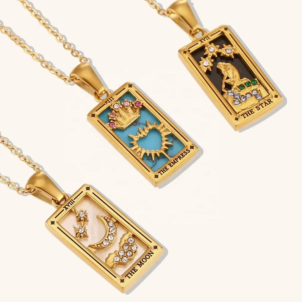 Tarot - The Knight of Cup Necklace