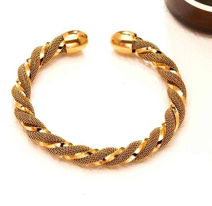 Spiral Cuff Bracelet